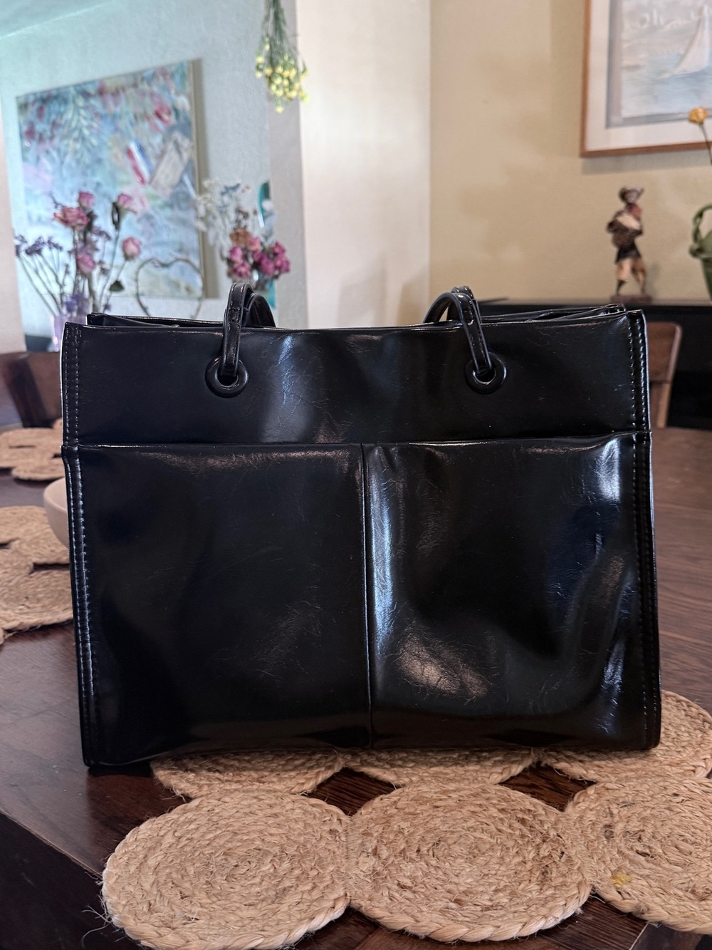 NEW! ANTIK KRAFT CARRYALL TOTE